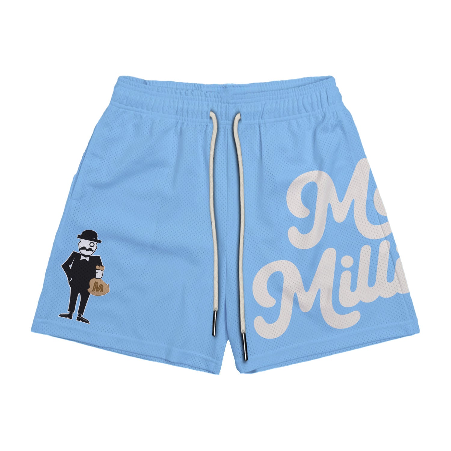 Signature Mesh Shorts Sky Blue