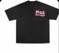 Rich People Club Tee Black Pink - Front