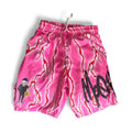 Moe Millions Lightning Shorts — Pink